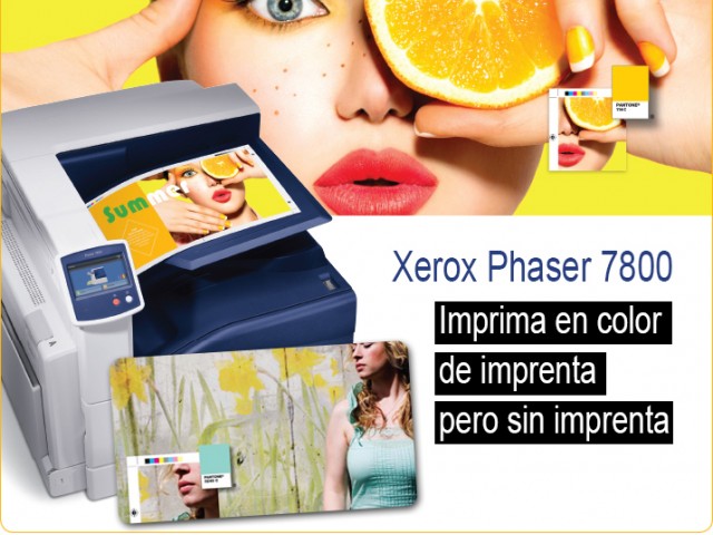 Xerox apunta a los diseñadores con Phaser 7800